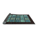 Sideview of Oriental Light Blue Modern Rug, abs645lblu