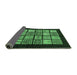 Sideview of Oriental Emerald Green Modern Rug, abs645emgrn