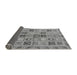 Sideview of Oriental Gray Modern Rug, abs646gry