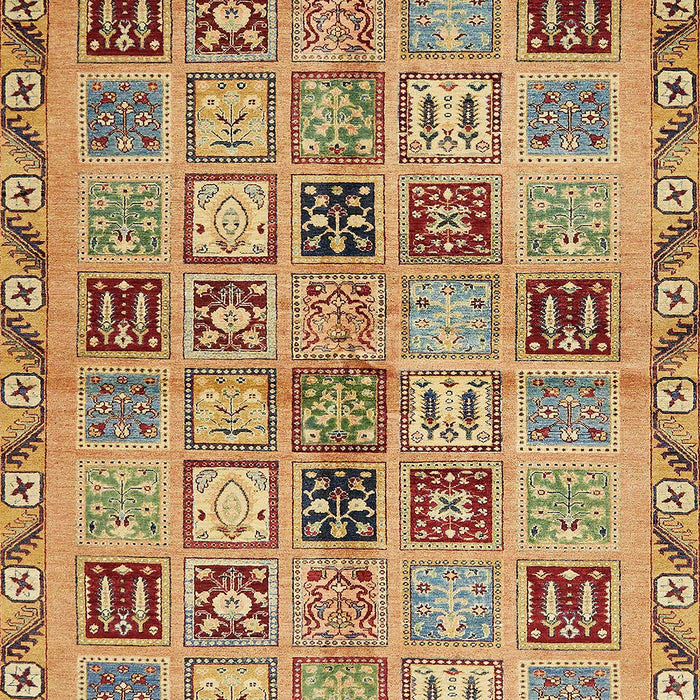 Abstract Red Oriental Rug, abs646