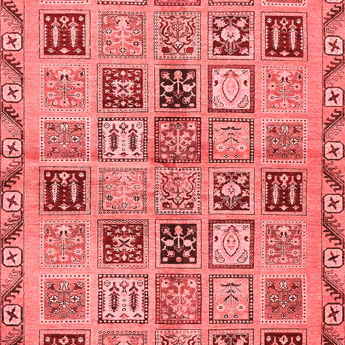 Oriental Red Modern Area Rugs