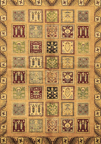 Oriental Brown Modern Rug, abs646brn