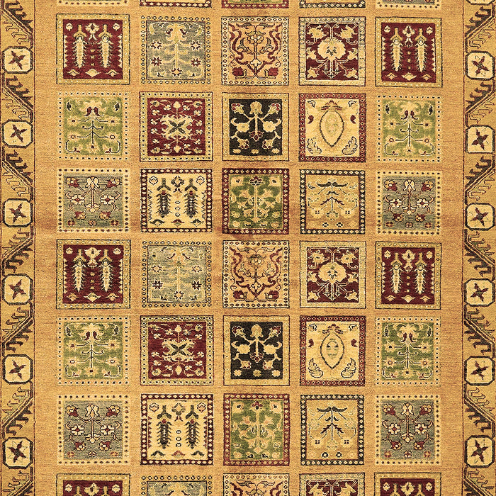 Oriental Brown Modern Rug, abs646brn