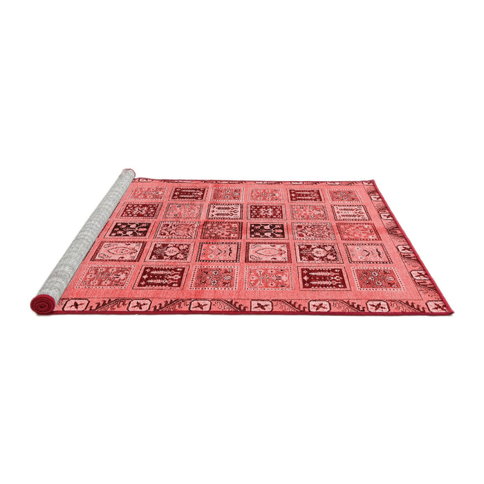 Modern Red Washable Rugs