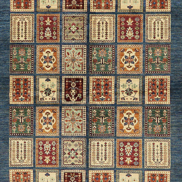 Abstract Dark Brown Modern Rug, abs647