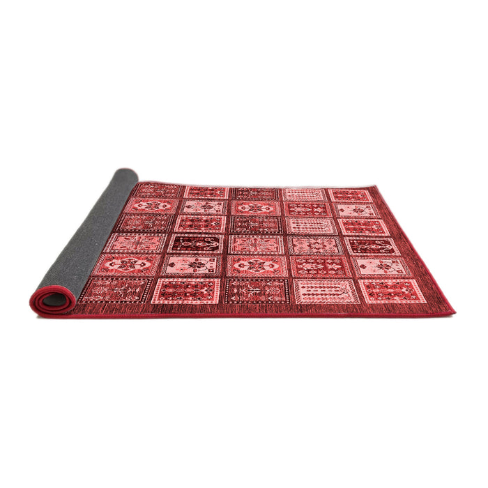 Abstract Red Modern Area Rugs
