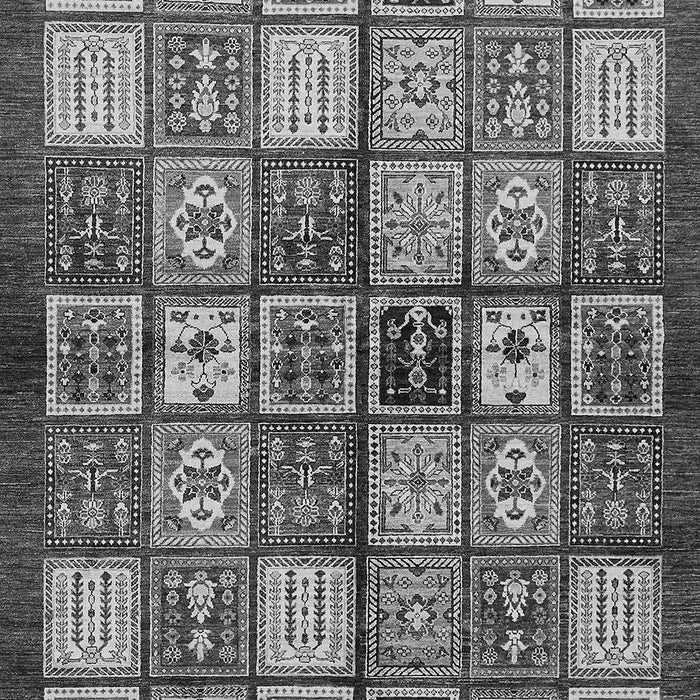 Abstract Gray Modern Rug, abs647gry