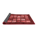 Abstract Red Modern Area Rugs