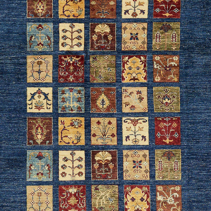 Abstract Sage Green Modern Rug, abs648