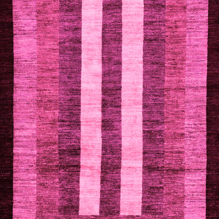 Machine Washable Abstract Pink Modern Rug, wshabs64pnk