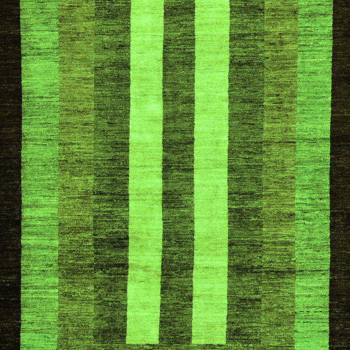 Abstract Green Modern Rug, abs64grn