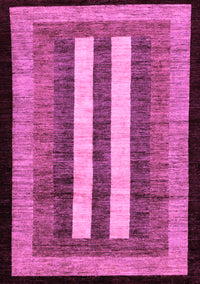 Abstract Purple Modern Rug, abs64pur