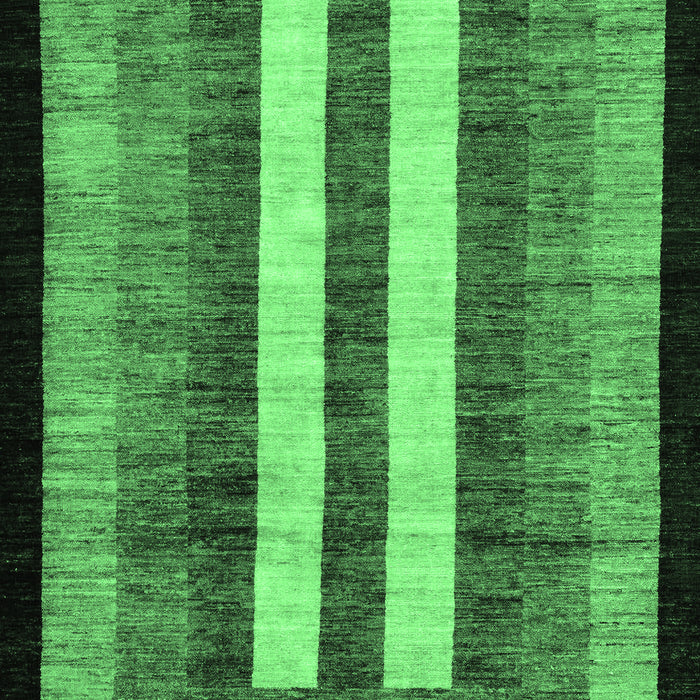 Abstract Emerald Green Modern Rug, abs64emgrn