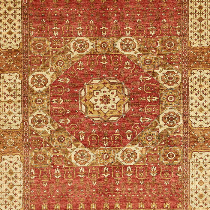 Abstract Orange Modern Rug, abs650