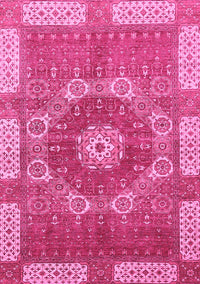 Abstract Pink Modern Rug, abs650pnk