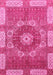 Abstract Pink Modern Rug, abs650pnk