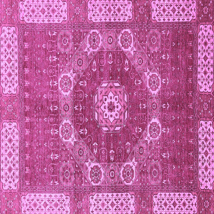 Square Machine Washable Abstract Purple Modern Area Rugs, wshabs650pur