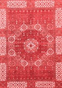 Abstract Red Modern Rug, abs650red