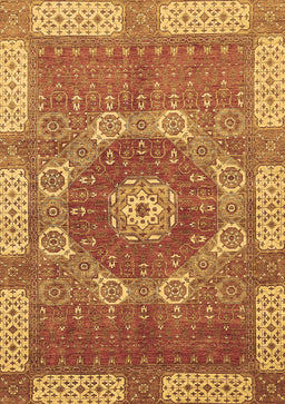Abstract Brown Modern Rug, abs650brn