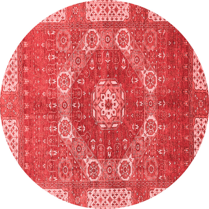 Machine Washable Abstract Red Modern Rug, wshabs650red