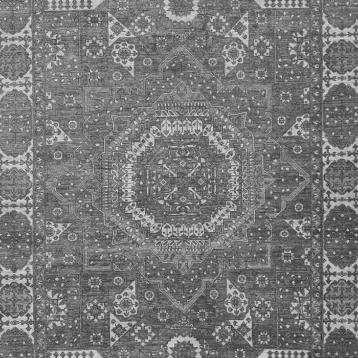 Machine Washable Abstract Gray Modern Rug, wshabs652gry