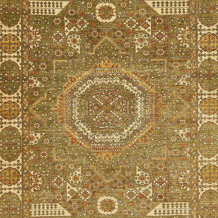 Abstract Yellow Modern Rug, abs652