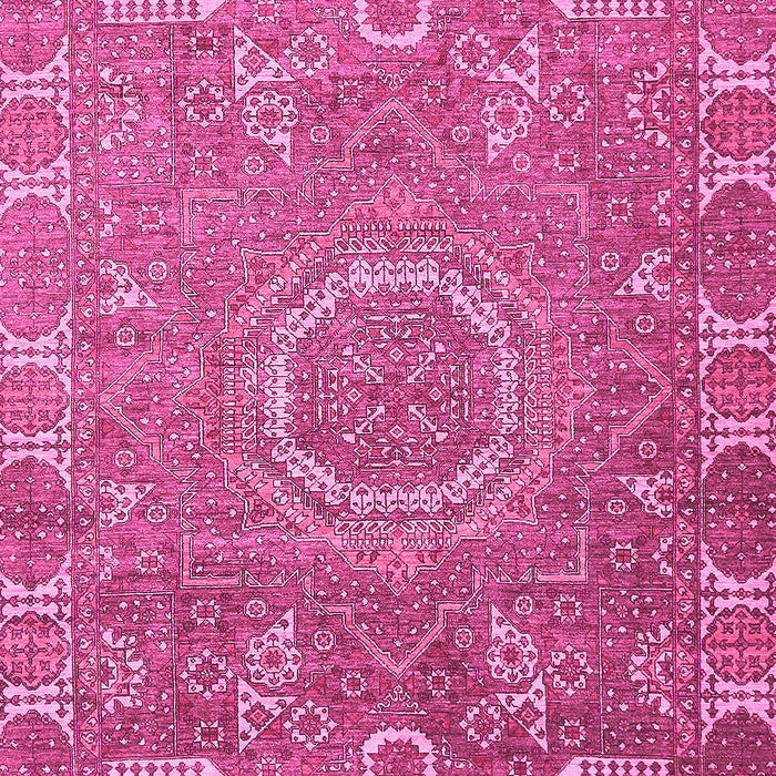 Machine Washable Abstract Pink Modern Rug, wshabs652pnk
