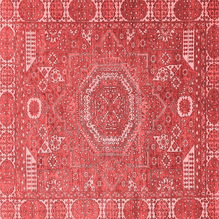 Machine Washable Abstract Red Modern Rug, wshabs652red