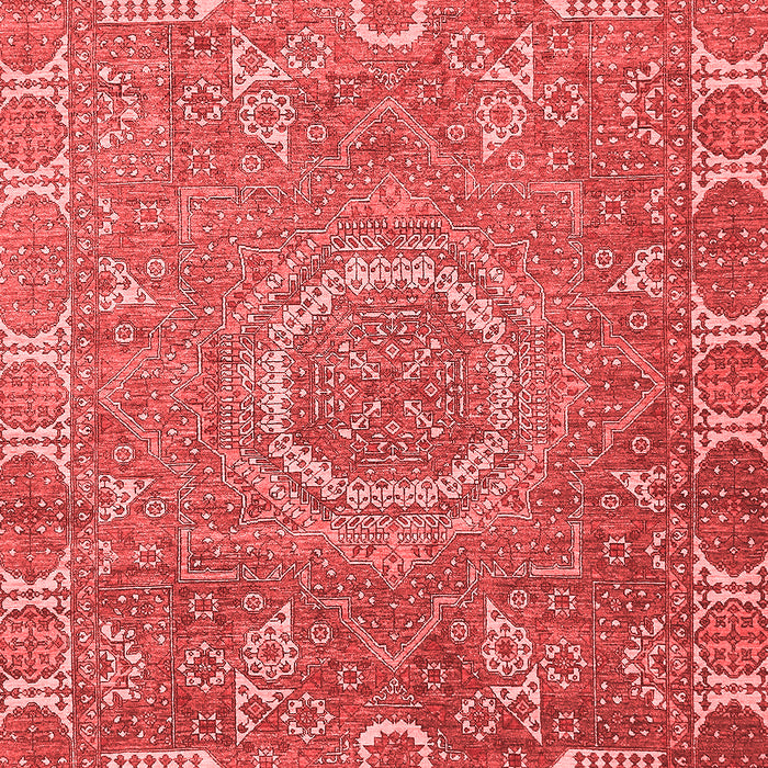 Machine Washable Abstract Red Modern Rug, wshabs652red