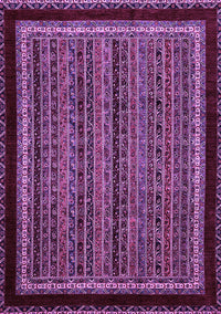 Abstract Purple Modern Rug, abs653pur