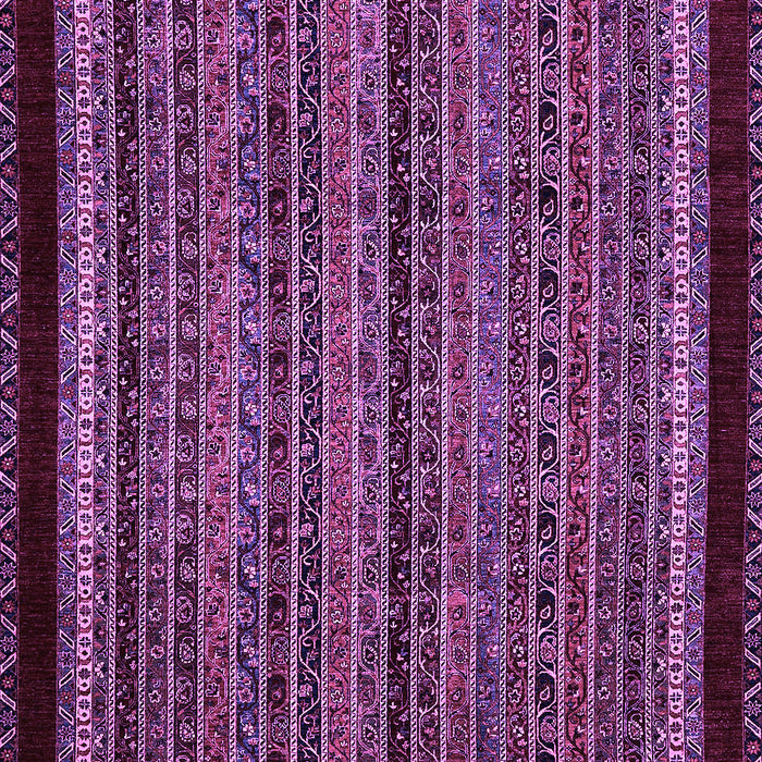 Abstract Purple Modern Rug, abs653pur