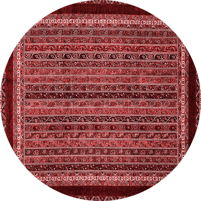 Abstract Red Modern Rug, abs653red
