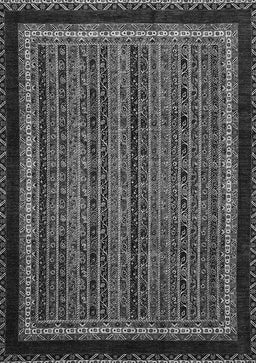 Abstract Gray Modern Rug, abs653gry