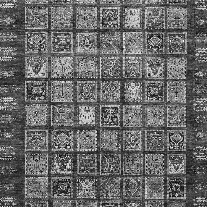 Abstract Gray Modern Rug, abs655gry