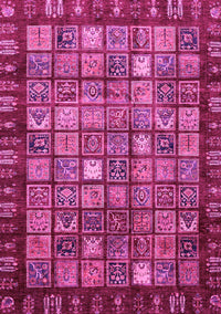 Abstract Pink Modern Rug, abs655pnk