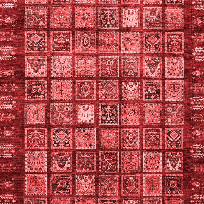 Abstract Red Modern Area Rugs