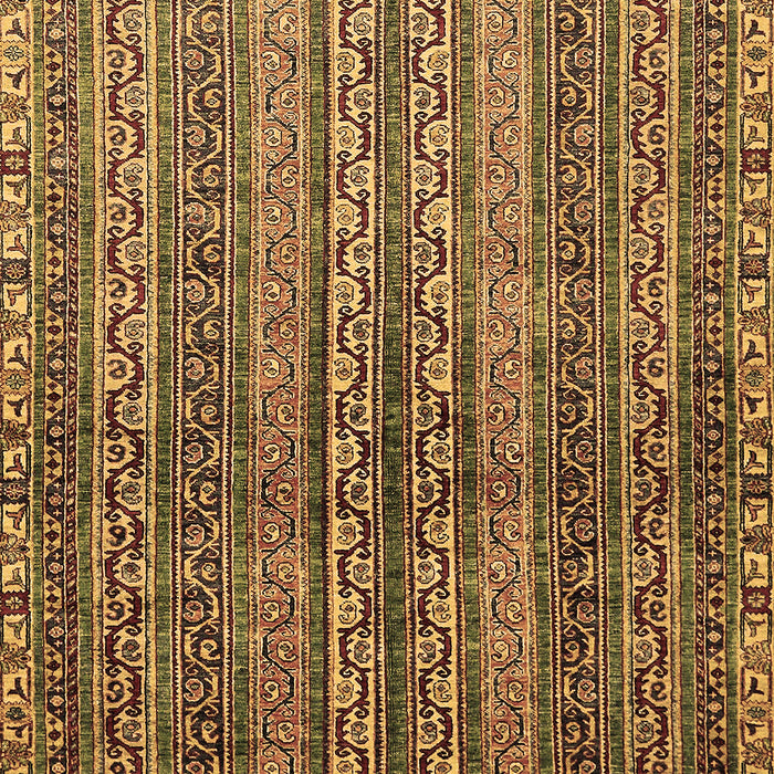 Abstract Brown Modern Rug, abs656brn