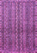 Machine Washable Abstract Purple Modern Area Rugs, wshabs656pur