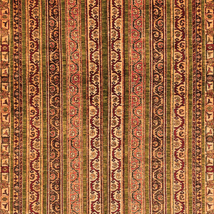 Abstract Orange Modern Rug, abs656org