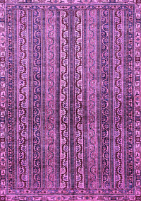 Abstract Purple Modern Rug, abs656pur