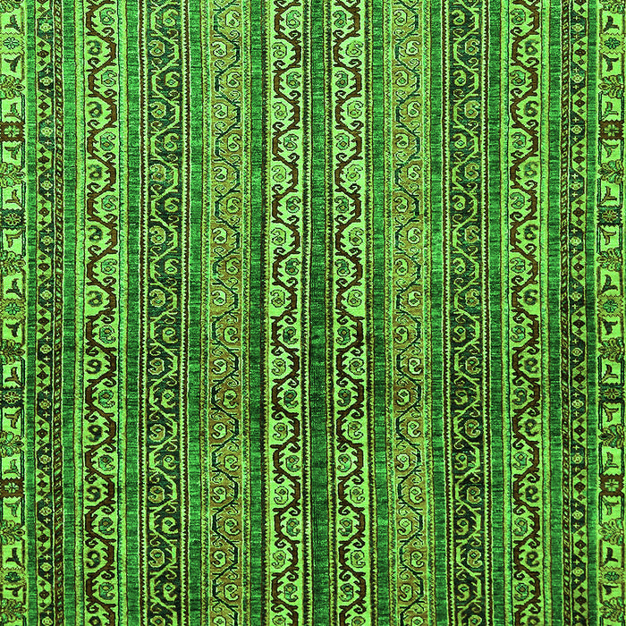 Abstract Green Modern Rug, abs656grn