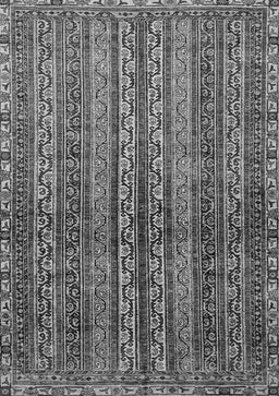 Abstract Gray Modern Rug, abs656gry