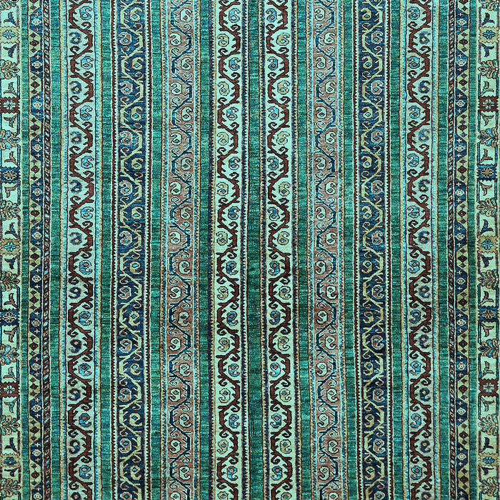 Abstract Light Blue Modern Rug, abs656lblu