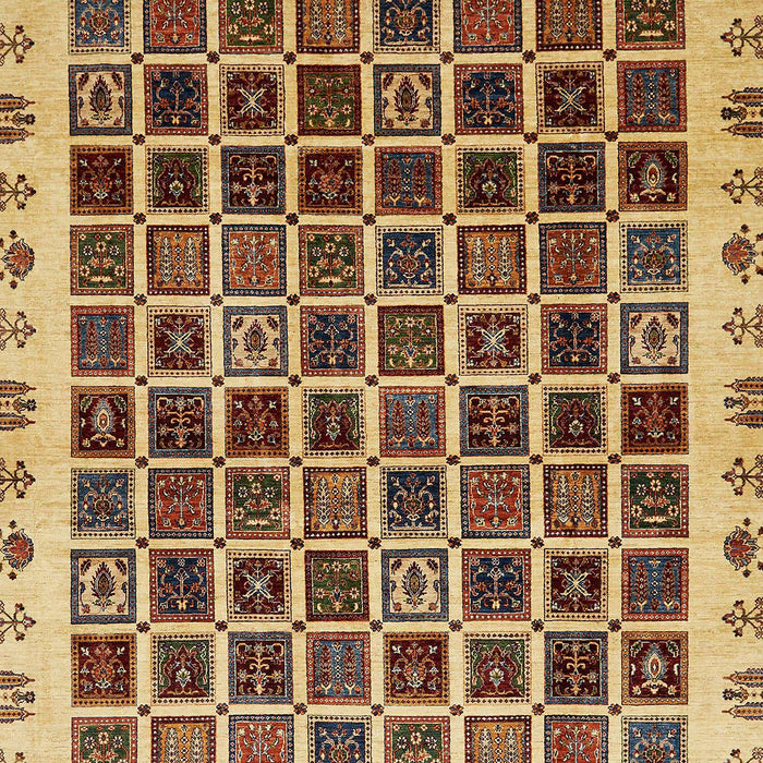 Abstract Red Brown Modern Rug, abs657