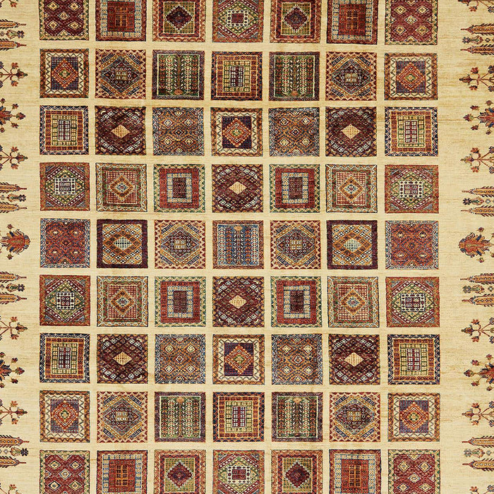 Machine Washable Abstract Mustard Yellow Rug, wshabs658