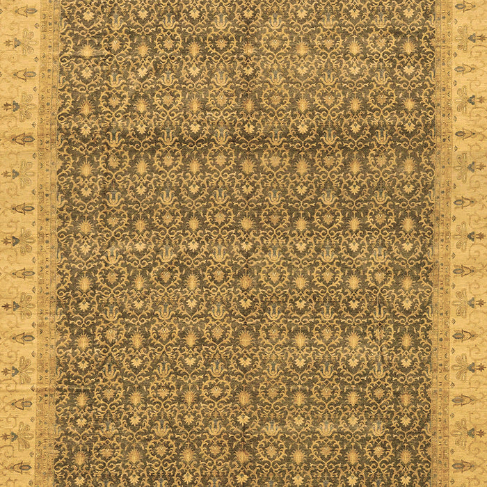 Machine Washable Abstract Brown Modern Rug, wshabs659brn