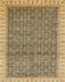 Machine Washable Abstract Brown Rug, wshabs659