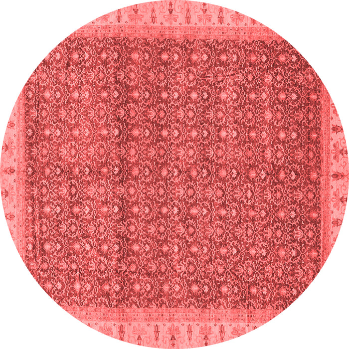 Abstract Red Modern Rug, abs659red