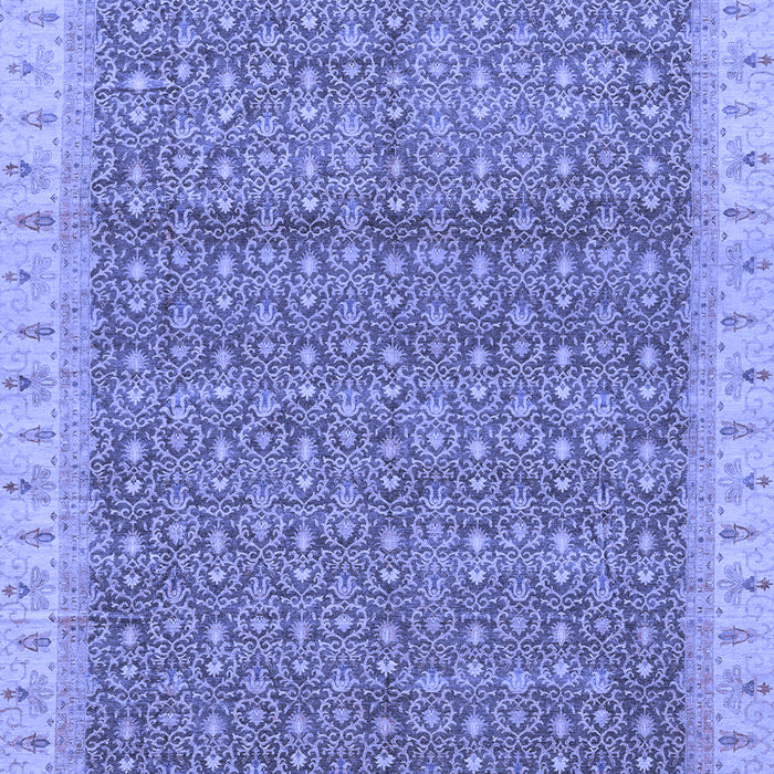 Machine Washable Abstract Blue Modern Rug, wshabs659blu