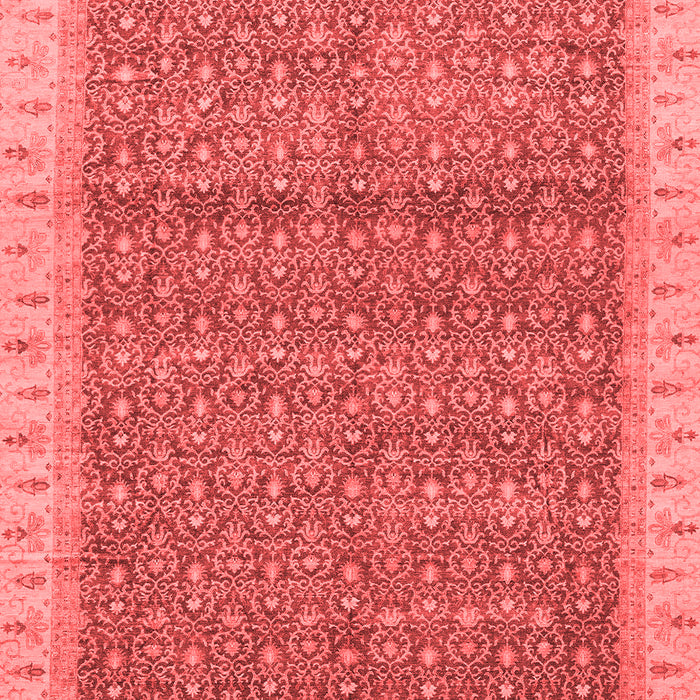 Abstract Red Modern Area Rugs